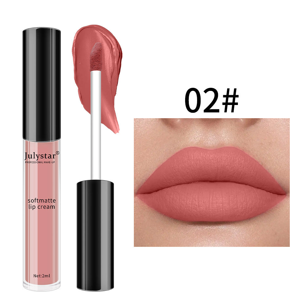 Christmas Makeup Powder Mist Matte Candy Lip Glaze Matte Long Lasting Moisturizing Liquid Lipstick by eprolo