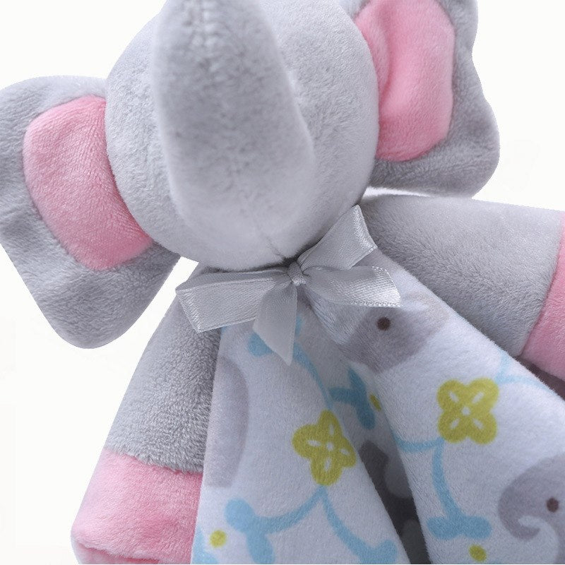 Newborn Appease Towel Baby Bear Doll 0-2years Soothing Towels Cute Infant Blankie Plush Toys 38*38 cm Early Educational Clam Toy by eprolo