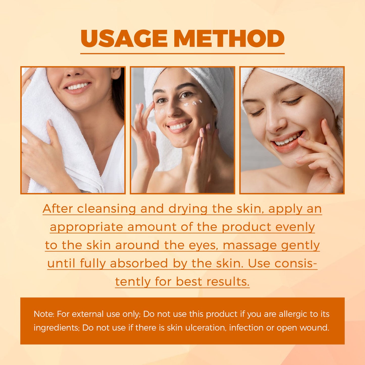 Honey Peptide Eye Cream, Repairs Firms Moisturizes Brightens Eye Cream by eprolo