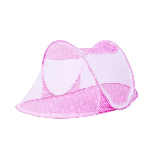 FoldingFolding mosquito net with sleeping pad pillow mosquito net bed three p… mosquito net bed three piece set music 0-3 year old children's mosquito net