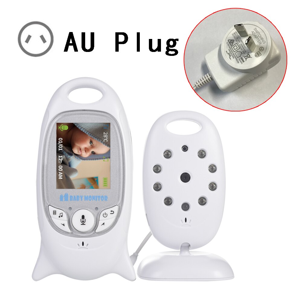 VB601 Baby Monitor 2 inch BeBe Baba Electronic Babysitter Radio Video Nanny Camera Night Vision Temperature Monitoring 8 Lullaby by eprolo