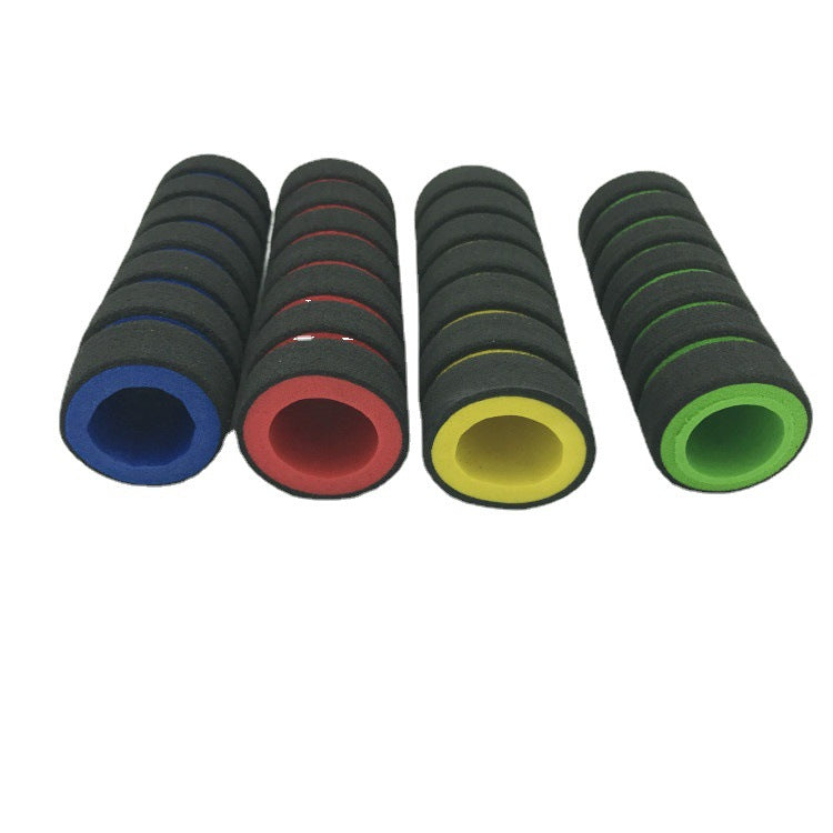 Bicycle Sponge Handle Set Mountain Bike Dead Speed Vice Handle Comfortable Handle Riding Equipment Accessories Modified Handle by eprolo