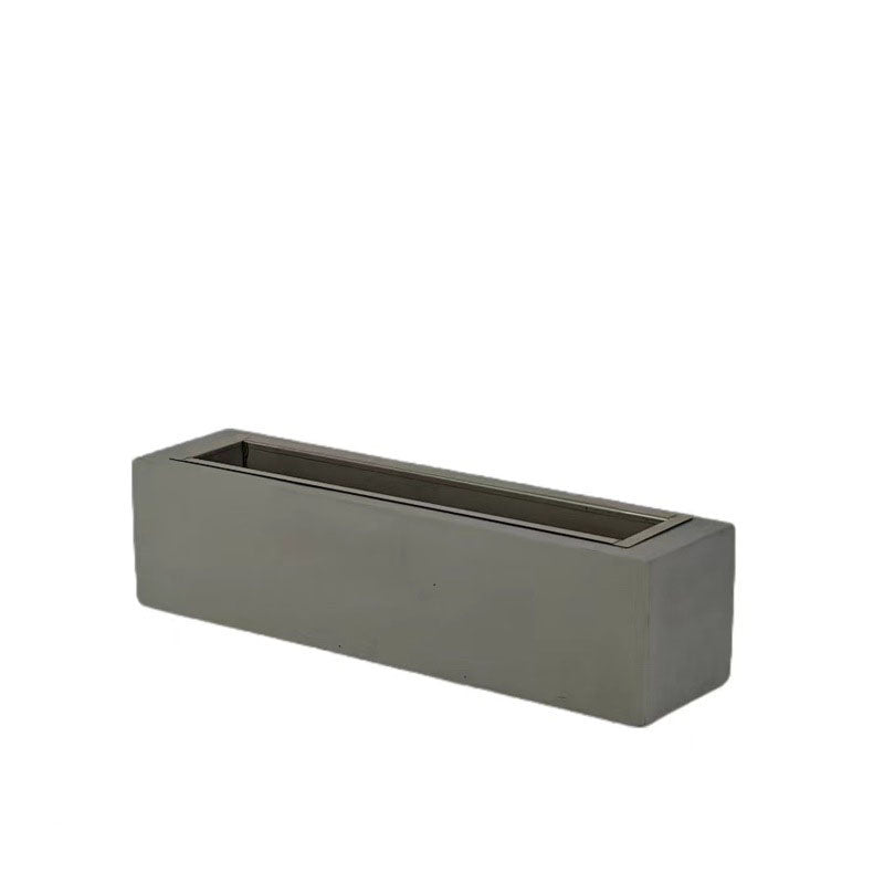 Rectangular desktop home restaurant heating stove desktop barbecue real brazier alcohol fireplace decoration bonfire stove by eprolo