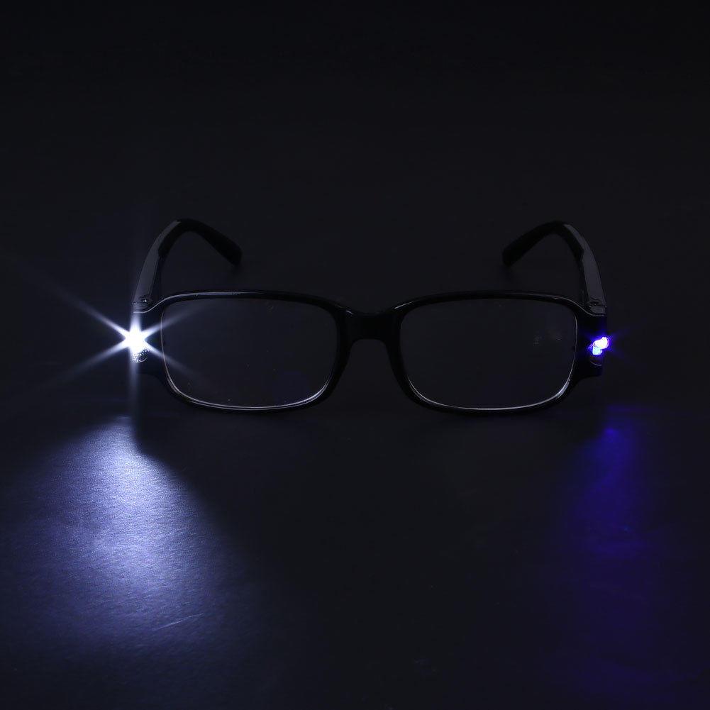 Multi Strength Reading glasses with LED glasses Man Woman Unisex eyeglasses Spectacle Diopter Magnifier light up by eprolo