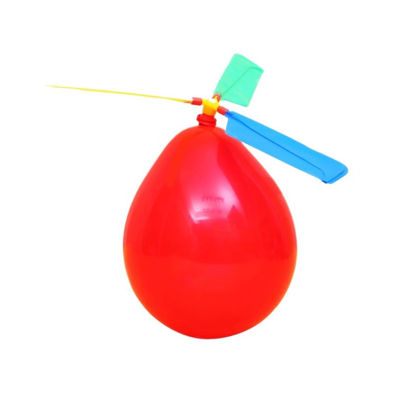 Balloon airplane helicopter children's toys gifts power propeller small airplane elementary school students creative small experiments