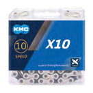 KMC Bicycle Chain Road Bike Mountaineering Variable Speed 10 Speed Bicycle Chain Riding Parts Guimeng Chain by My Store