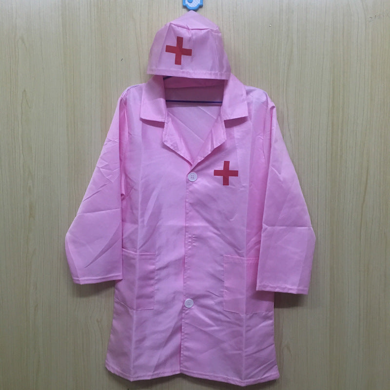 Kids doctor play house playset girls simulation nurse stethoscope injection baby medical toolbox