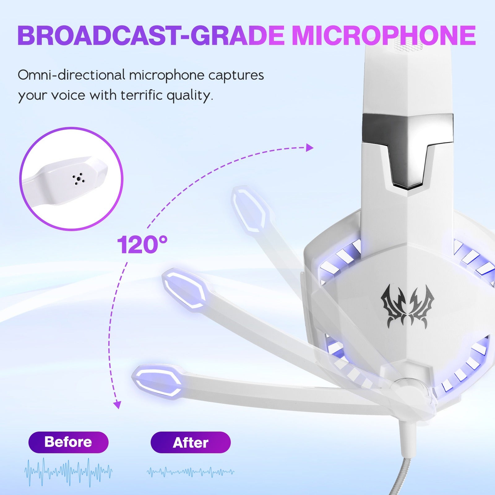 G2000 Head Mounted Wired Gaming Earphones Computer Esports Earphones by eprolo