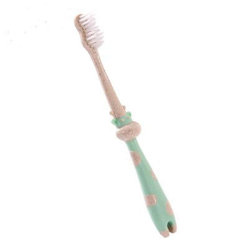 Baby Cute Soft-bristled Toothbrush for Children Teeth Cartoon Character Deer Training Toothbrushes Baby Dental Care Tooth Brush by eprolo