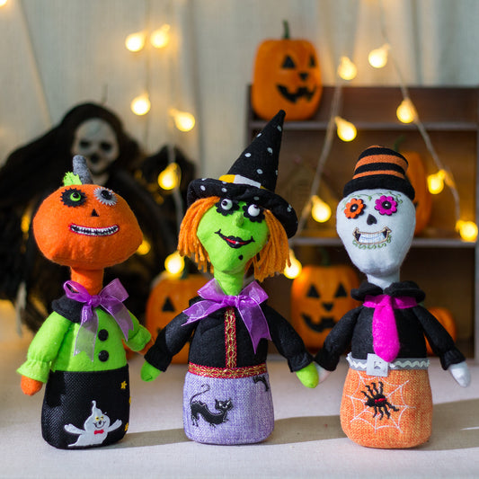 Halloween decorations desktop ornaments Western Ghost Festival witch skull Hallo0