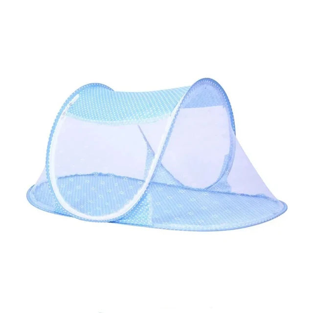 Folding mosquito net with sleeping pad pillow mosquito net bed three piece set music 0-3 year old children's mosquito net by eprolo