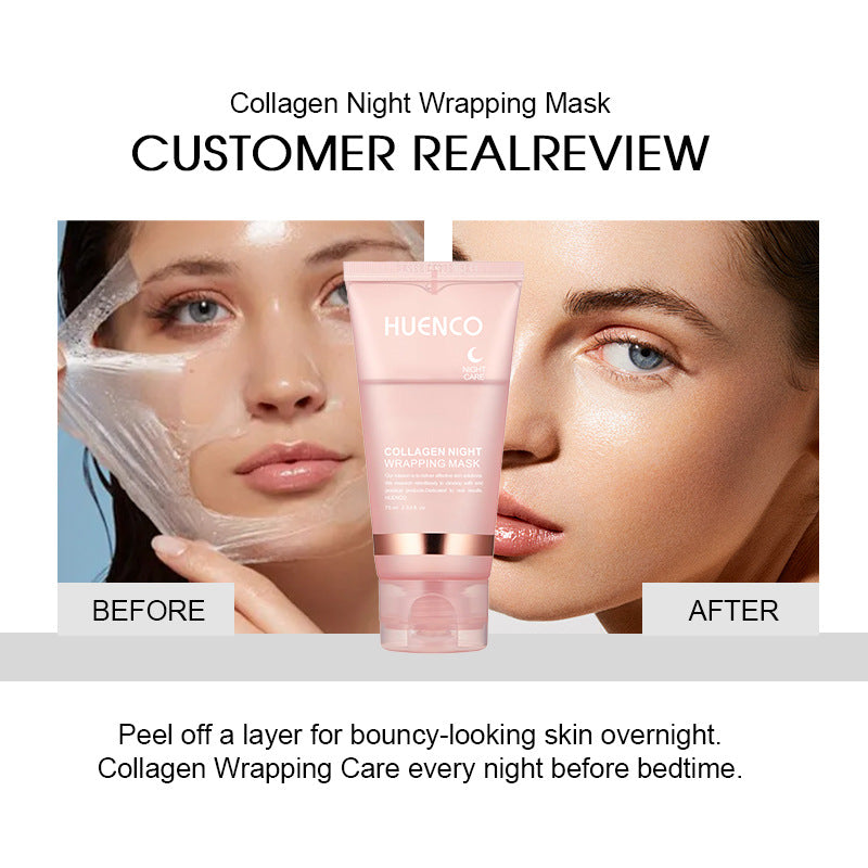 Collagen peel-off mask smearable deep cleansing skin rejuvenation moisturizing skin care sleeping mask by eprolo