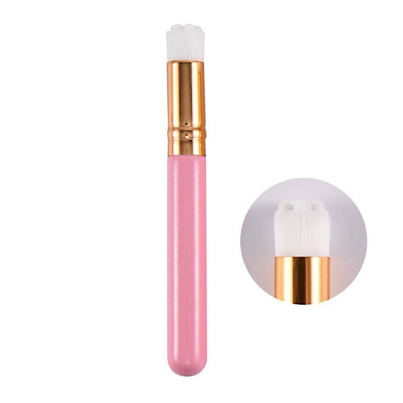 Washing Nose Brush Gods Deep Clean Pores Blackheads Convenient Fine Soft Bristles Manual Beauty Cleaning Flat Head Cleansing Brush by eprolo