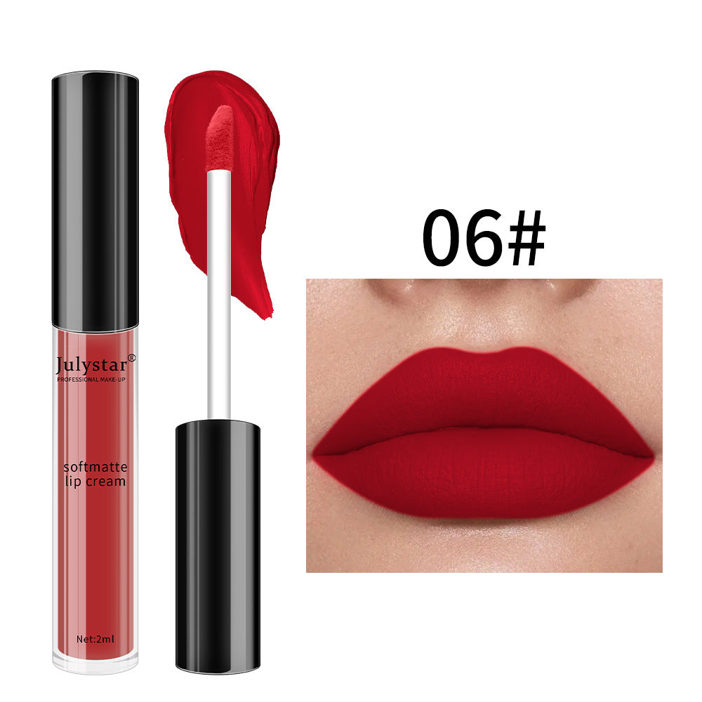 Christmas Makeup Powder Mist Matte Candy Lip Glaze Matte Long Lasting Moisturizing Liquid Lipstick by eprolo