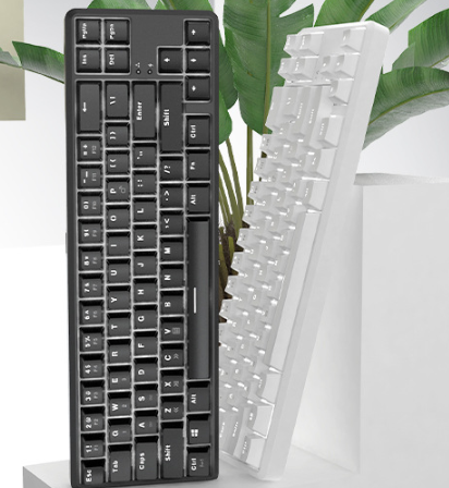 Black Jazz K680t Mini USB Wired Bluetooth Mechanical Keyboard Dual Mode Charging 68-Key Laptop Cross-Border by My Store