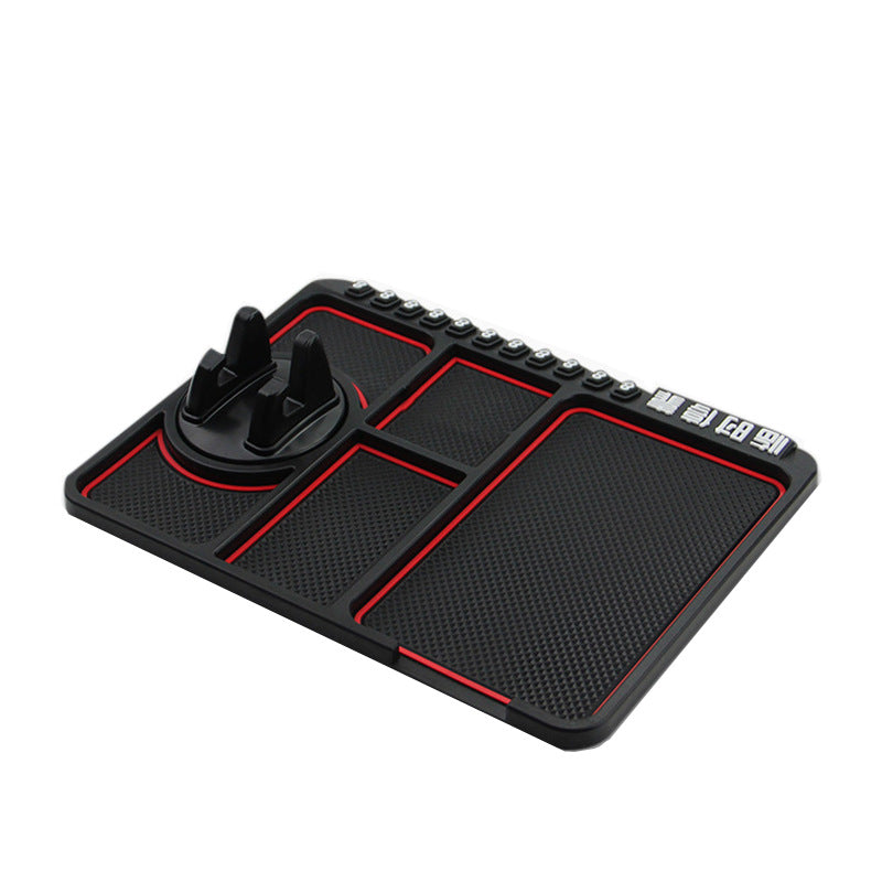 Anti-slip mat, car mobile phone holder, multi-functional vehicle, in-car dashboard support, navigation frame, mobile phone holder, parking sign by My Store