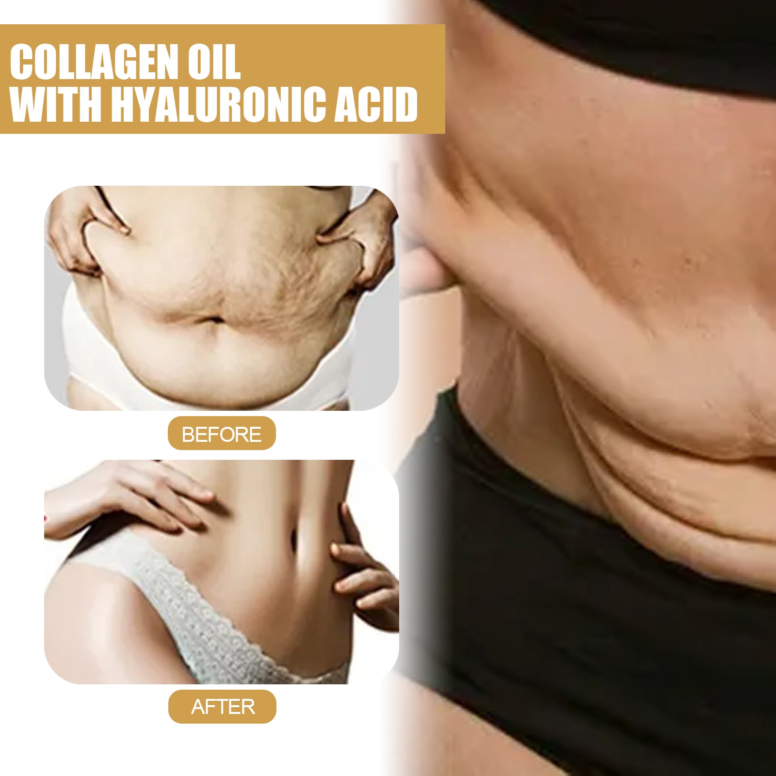 Firming Collagen Oil, Shows The Curves Of The Body, Firming Shaping And Slimming Body Essential Oil by eprolo