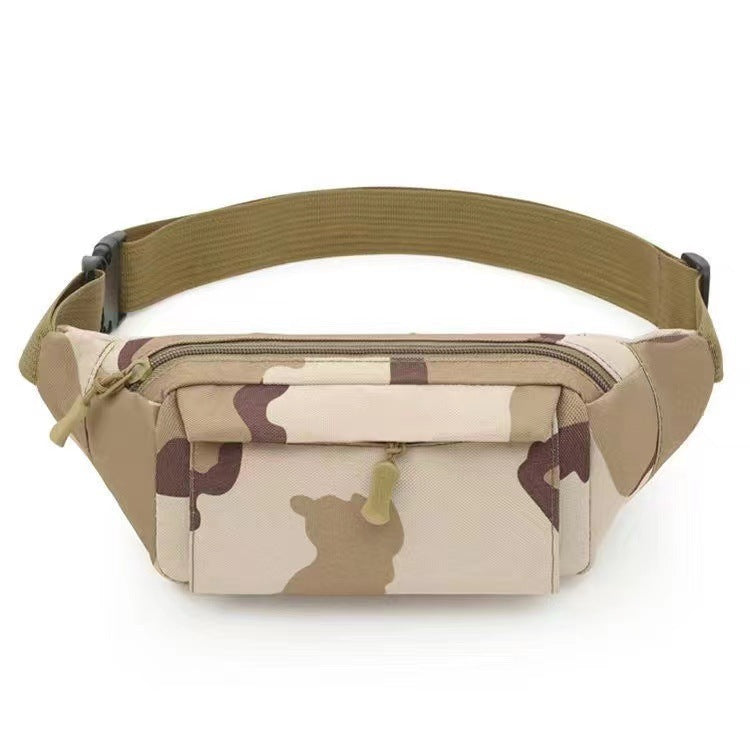Men's waist bag mobile phone bag multifunctional sports and leisure men's bag outdoor camouflage bag by eprolo