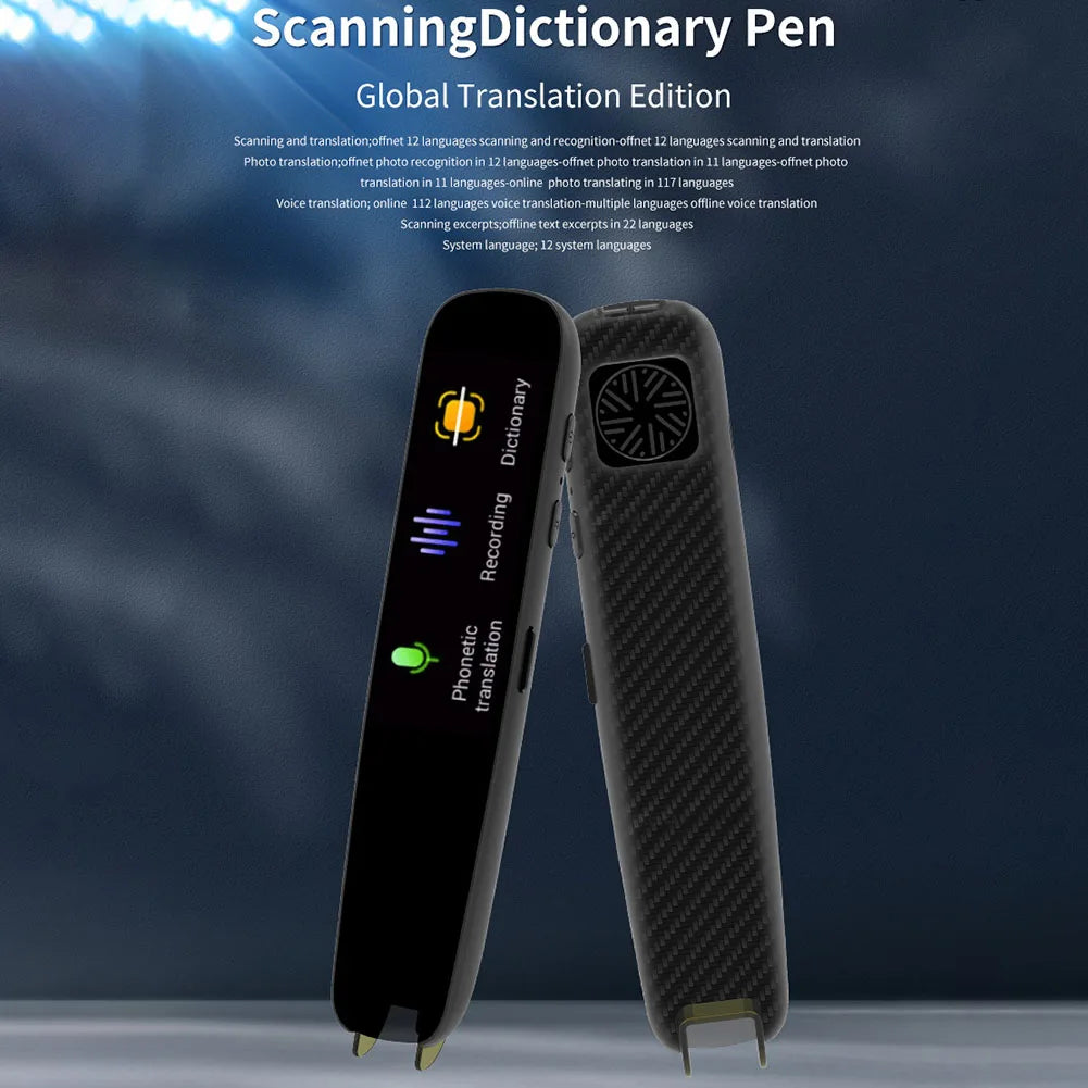 Smart AI Scan Reader Portable Voice Translator Scanner Pen WIFI AI Voice Languages Translator For Dyslexia Autism by eprolo