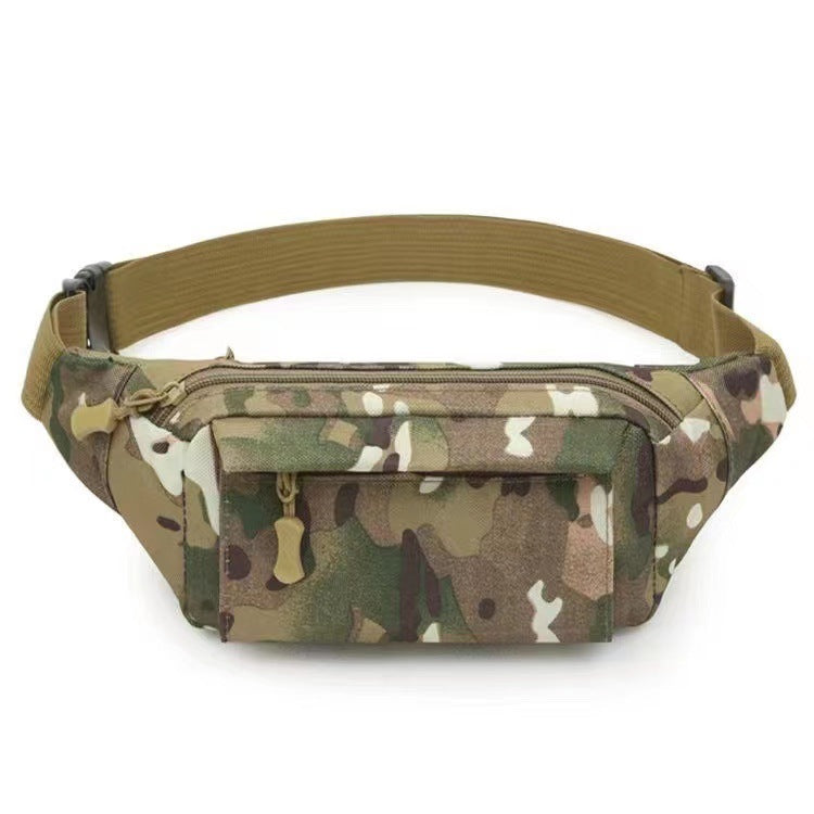 Men's waist bag mobile phone bag multifunctional sports and leisure men's bag outdoor camouflage bag by eprolo