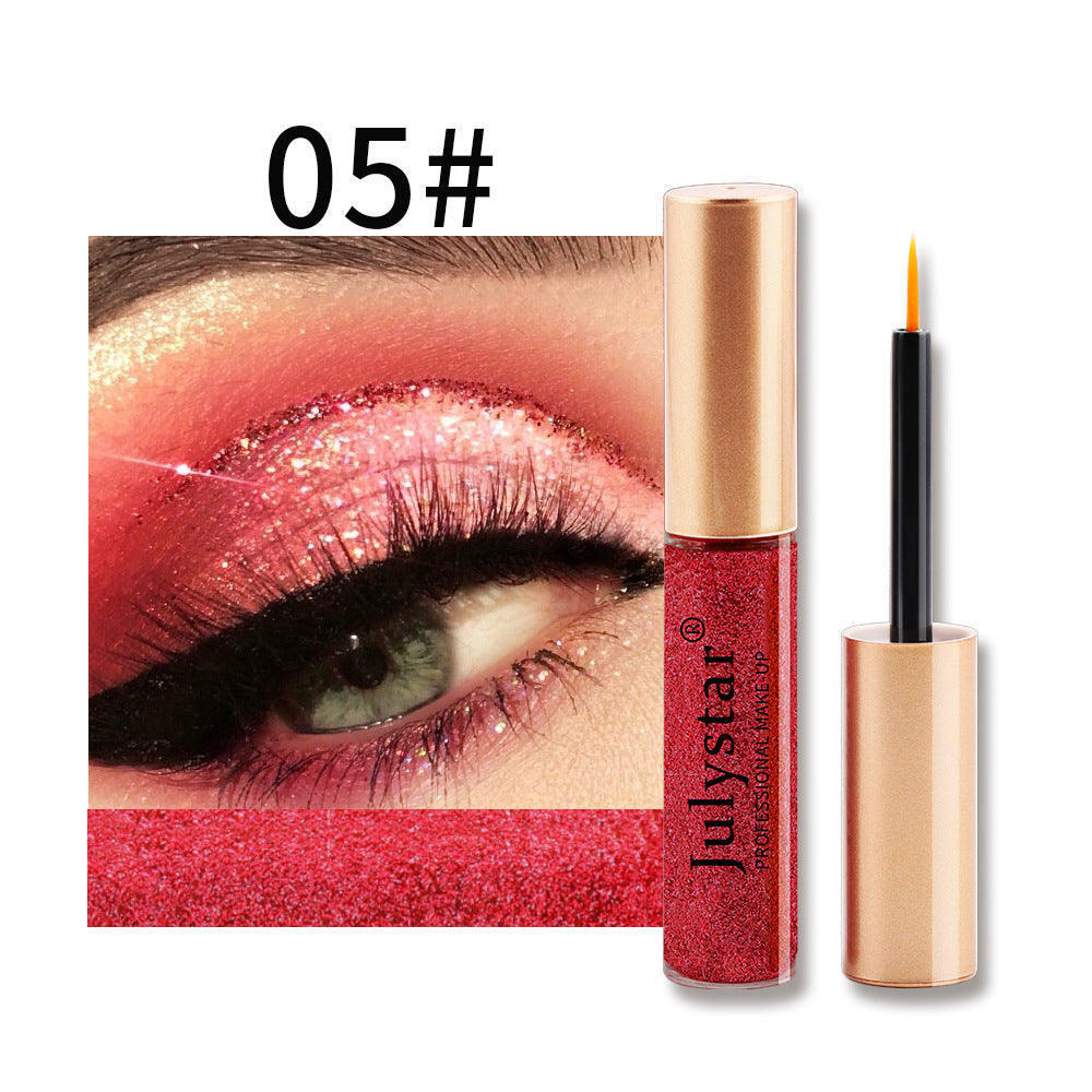 Waterproof Oil Proof Non Smudging Eyeliner Liquid Eyeliner Liquid Pen Pearl Colored Eyeliner Pen by eprolo