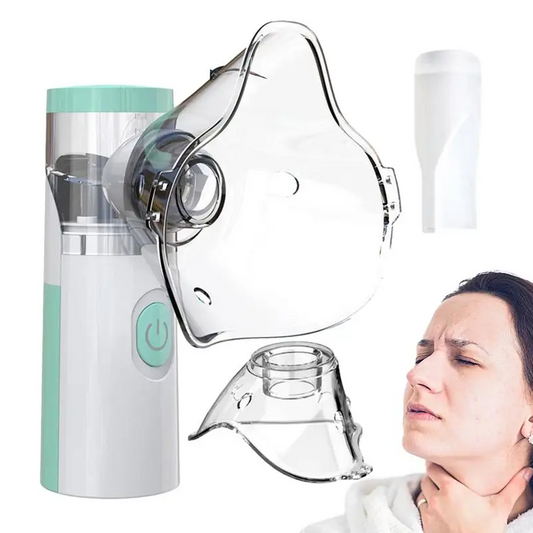 Outdoor Portable Nebulizer Silent Mesh Mini First Aid Kit Handheld Asthma Inhaler Atomizer Kids Adult Saving Emergency Device by eprolo