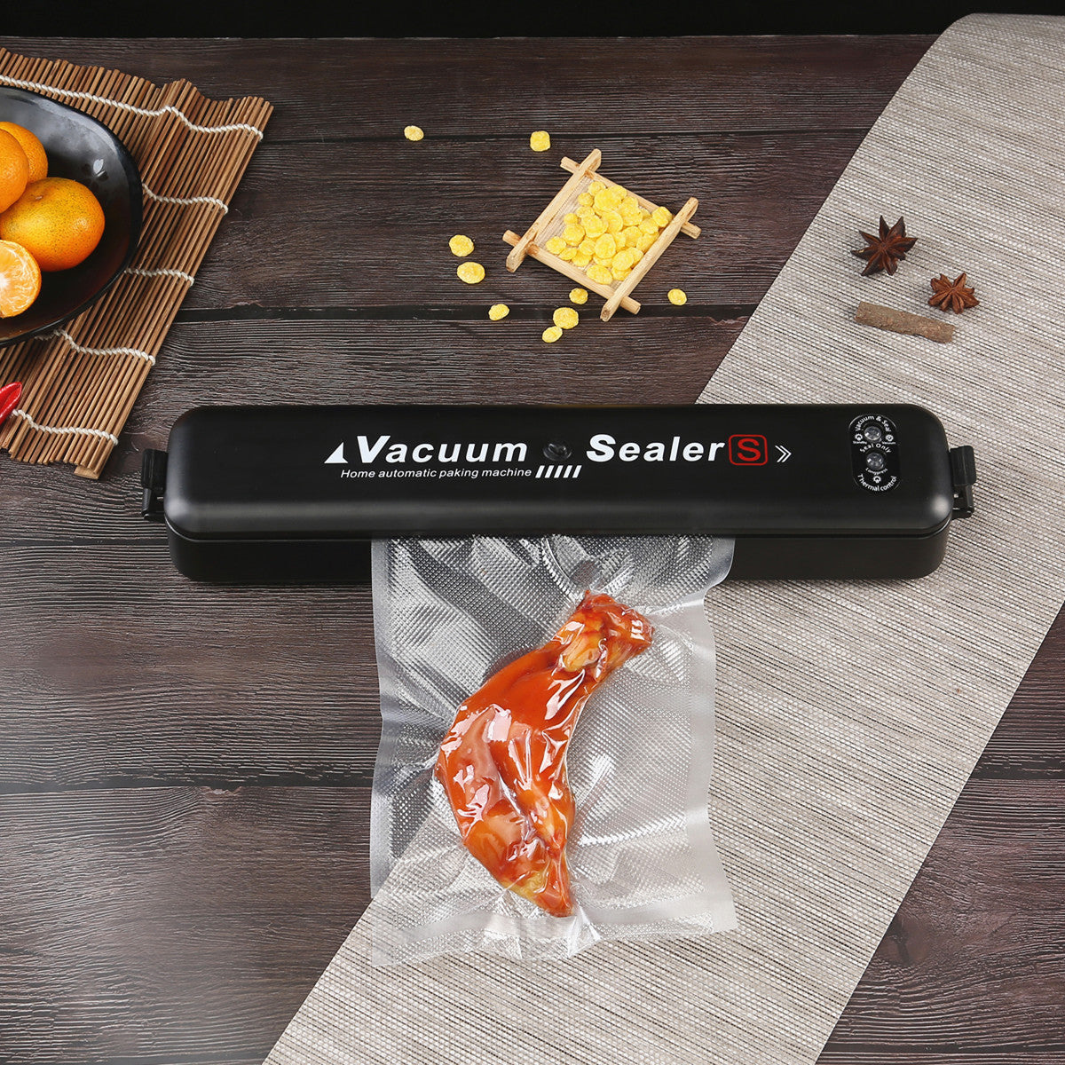 Cross-border wholesale vacuum machine, commercial household sealing machine, small vacuum, food preservation plastic automatic packaging machine by My Store