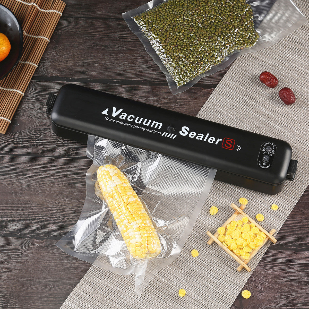 Cross-border wholesale vacuum machine, commercial household sealing machine, small vacuum, food preservation plastic automatic packaging machine by My Store