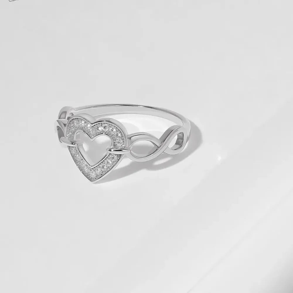 925 Sterling Silver Heart Ring by eprolo