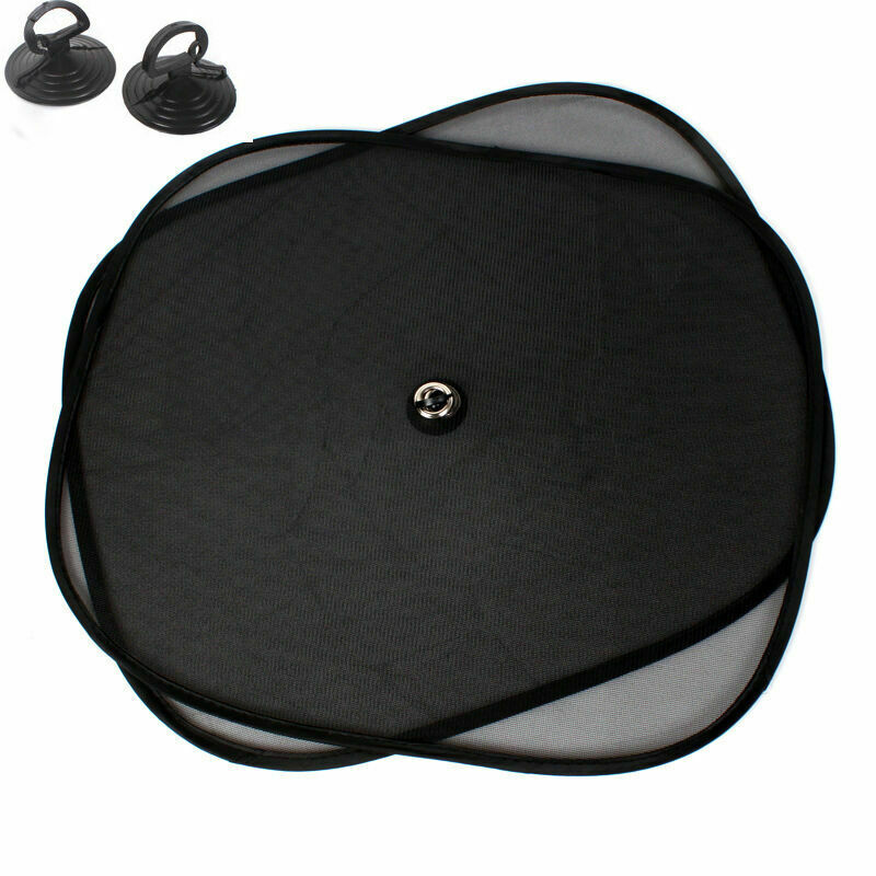 2Pcs/Set 44*37cm Black Car Sun Shade Side Rear Car Window Sunshade Cover sun protectAuto Accessories parasole auto parasol coche by eprolo
