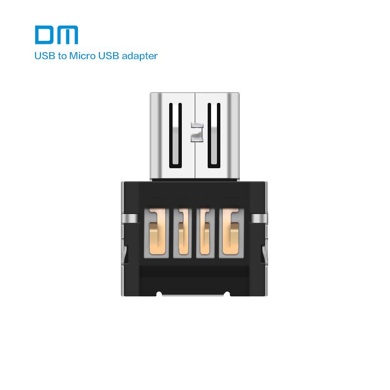 New DM OTG adaptor OTG function Turn normal USB into Phone USB Flash Drive Mobile Phone Adapters by eprolo