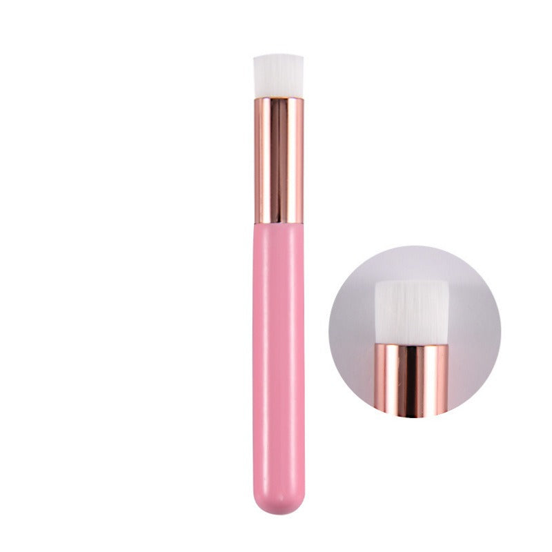 Washing Nose Brush Gods Deep Clean Pores Blackheads Convenient Fine Soft Bristles Manual Beauty Cleaning Flat Head Cleansing Brush by eprolo