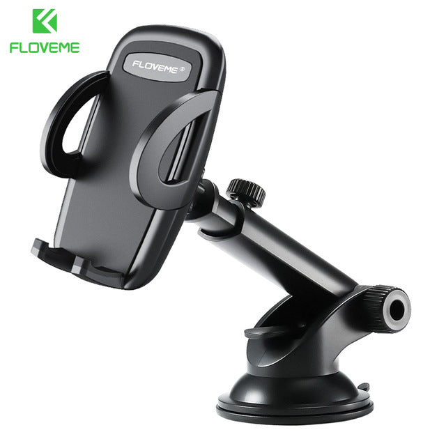 FLOVEME Car Phone Holder For iPhone XS MAX XR X Xiaomi 360 Rotate Dashboard Windshield Car Mount Mobile Holder For Phone Stand by eprolo