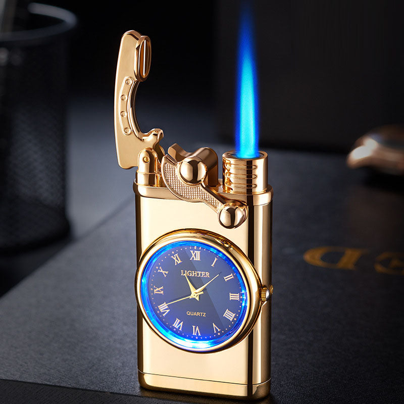 Multi functional electronic watch cigarette lighter integrated into one machine, versatile men's gift lighter by eprolo