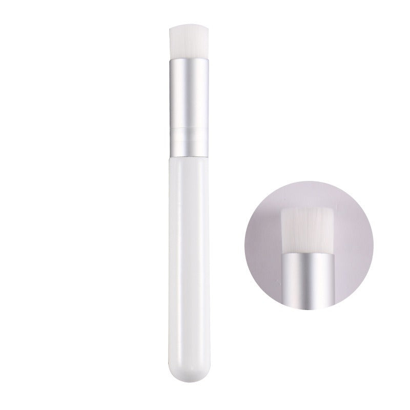 Washing Nose Brush Gods Deep Clean Pores Blackheads Convenient Fine Soft Bristles Manual Beauty Cleaning Flat Head Cleansing Brush by eprolo