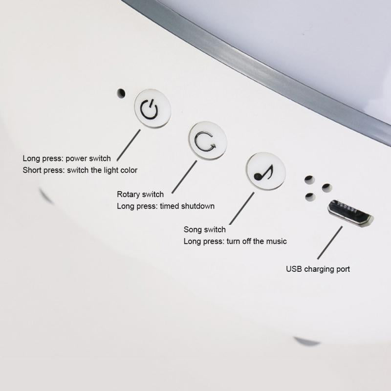 Night Light Projector With USB Cable Powered Starry Romance Rotating Projection Lamp For Kids Adults Bedroom Dec Christmas Gift by eprolo