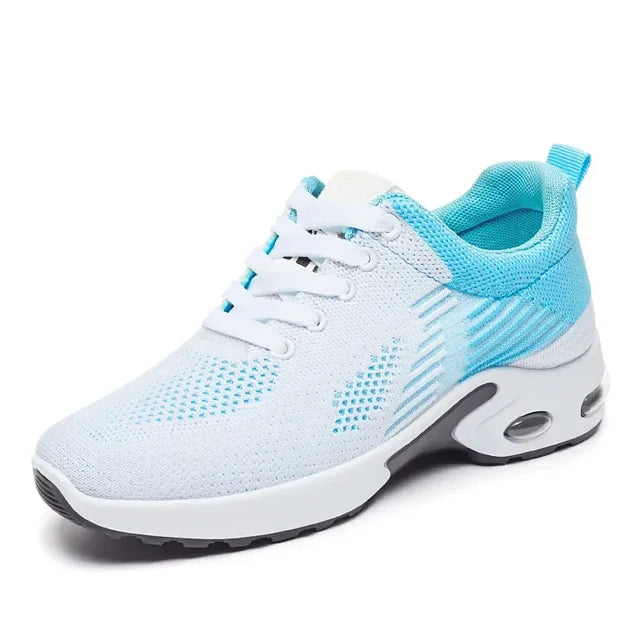 New Running Shoes Ladies Breathable Sneakers Summer Light Mesh Air Cushion Women's Sports Shoes Outdoor Lace Up Training Shoes by eprolo