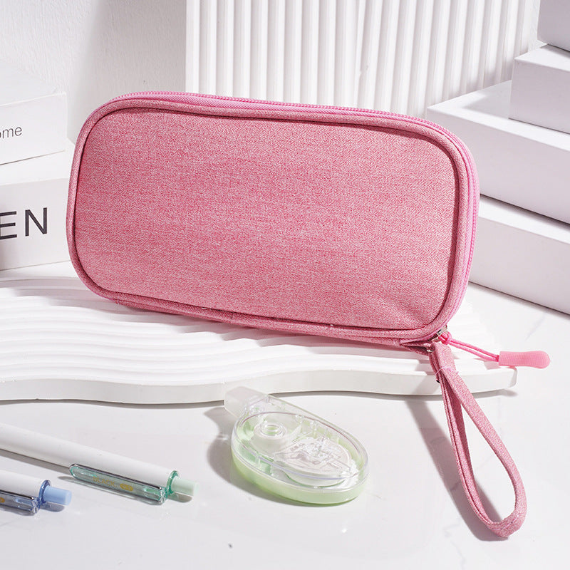 Multi - Functional Digital Accessories Organizer with Multiple - Layer Data Cable Pouch, Dust - proof Headphone Bag and Power Bank Pocket by eprolo