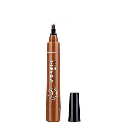 Four-Headed Bifurcated Eyebrow Pencil Simulation Wild Liquid Eyebrow Pencil Durable Waterproof Sweat-Proof And Easy To Color by eprolo