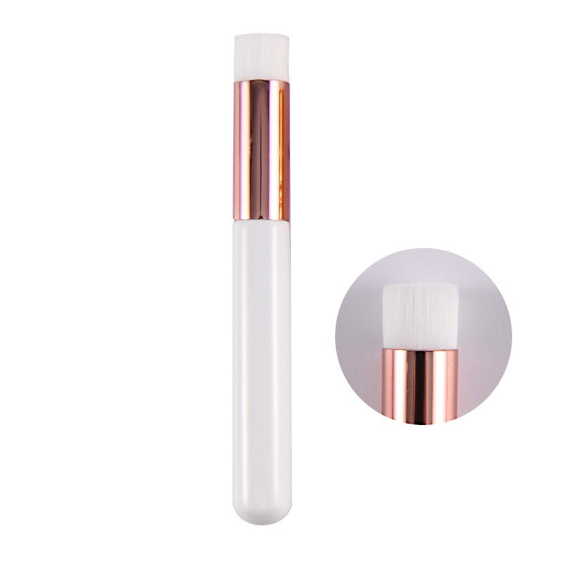 Washing Nose Brush Gods Deep Clean Pores Blackheads Convenient Fine Soft Bristles Manual Beauty Cleaning Flat Head Cleansing Brush by eprolo