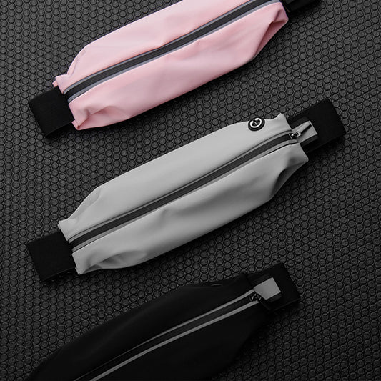 Sports waist packaging, mobile phone, men's and women's outdoor running waist bag, elastic and close fitting storage, waterproof and fashionable, not shaking by eprolo