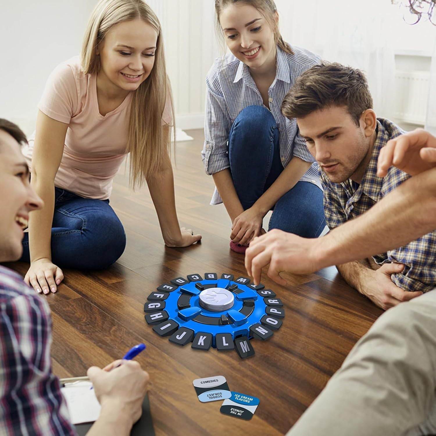 Crazy letter games, fast-paced family board games, puzzle toys by eprolo