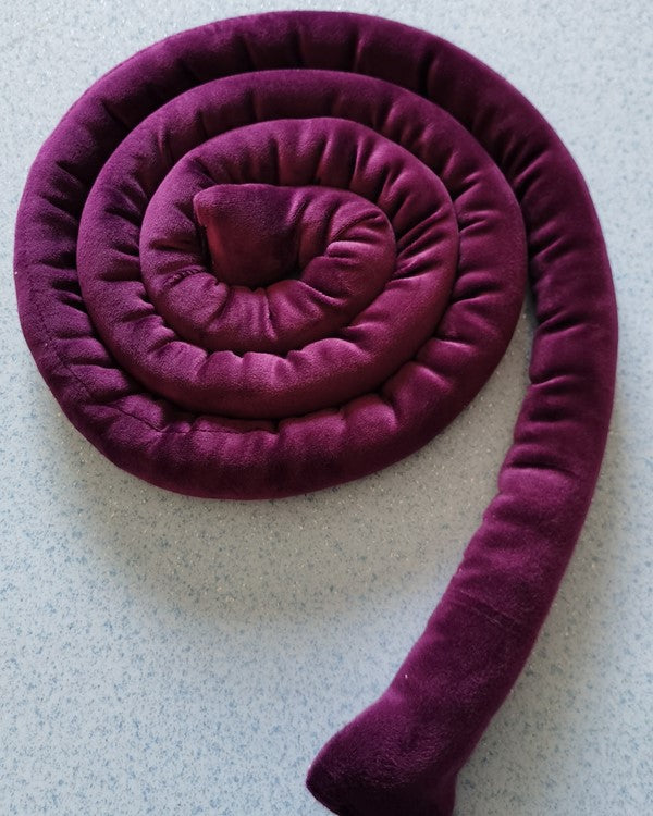 Anti-Collision Strip Single 5cm Thick Suede Cotton Bed Crib DIY Winding by eprolo