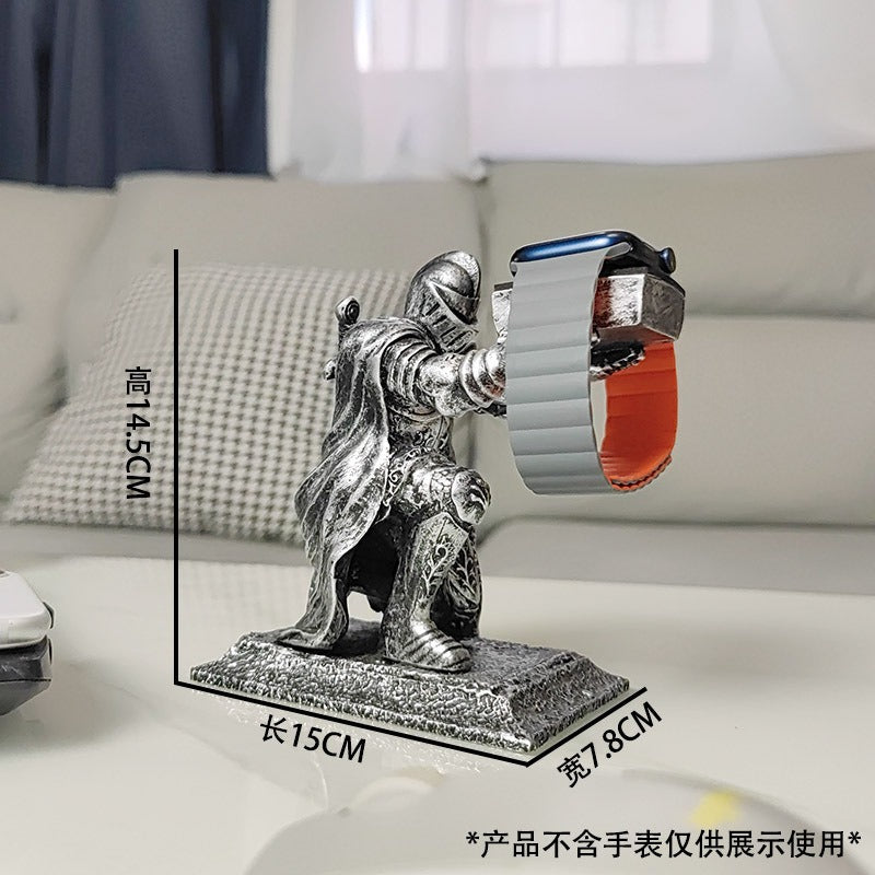 Suitable for Samsung Apple Huawei watch smart stand Apple watch charging display stand black warrior by eprolo