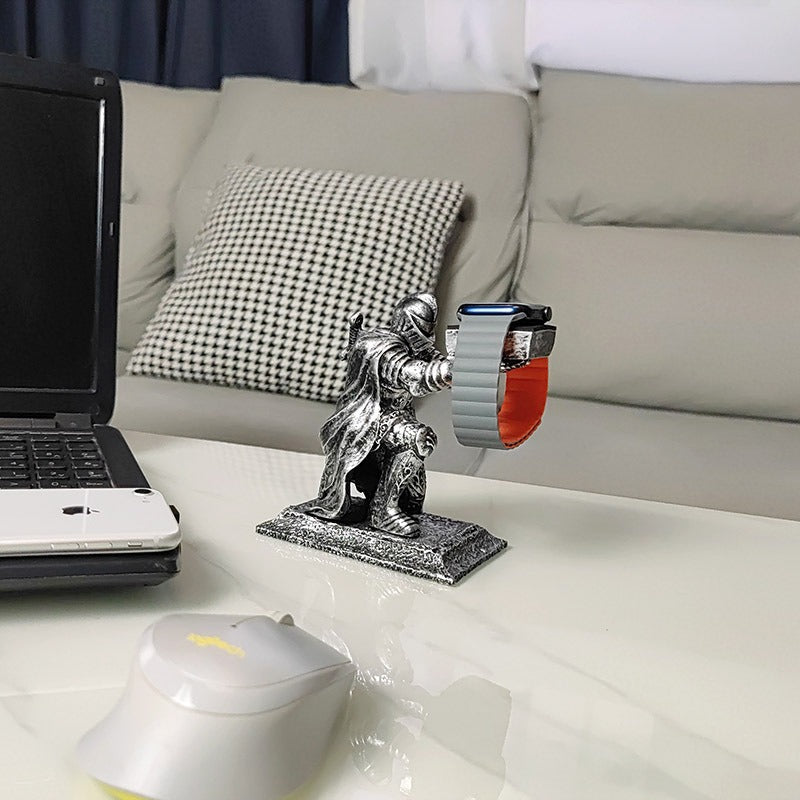 Suitable for Samsung Apple Huawei watch smart stand Apple watch charging display stand black warrior by eprolo