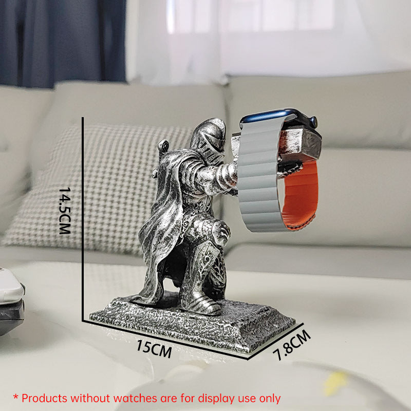 Suitable for Samsung Apple Huawei watch smart stand Apple watch charging display stand black warrior by eprolo