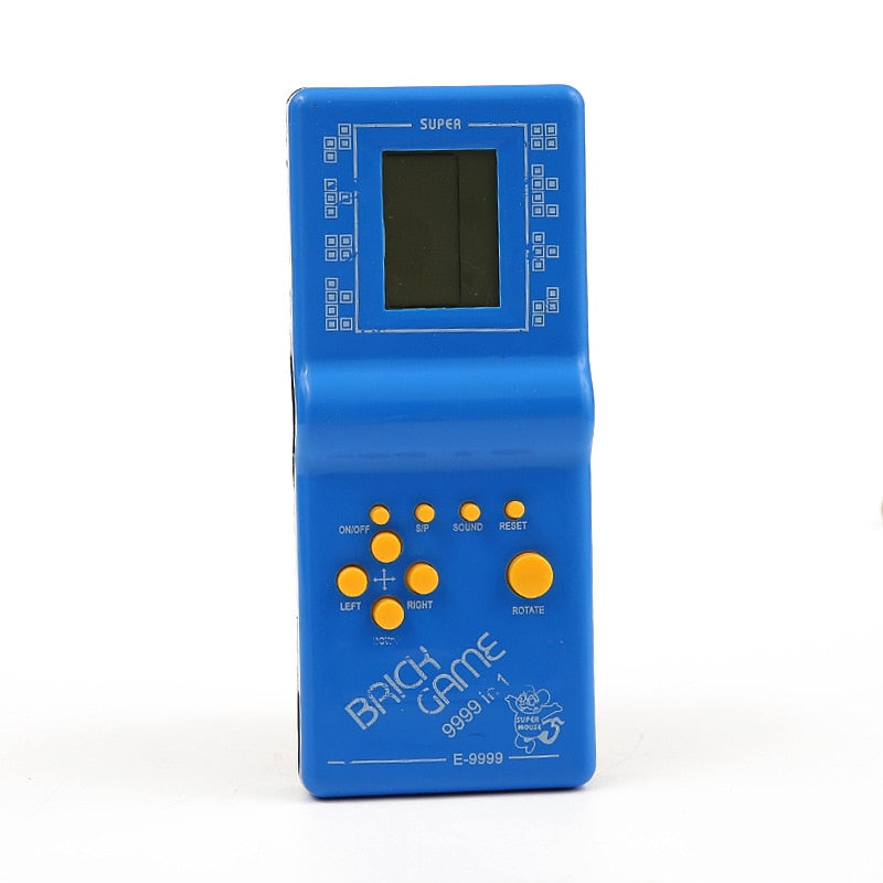 Classic Handheld Game Machine Tetris Game Kids Game Console Toy with Music Playback Retro Children Pleasure Games Player by eprolo