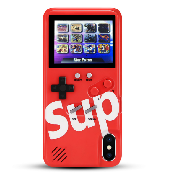 Full Color Display Game phone Case for iPhone Xs Max Xr X TPU Frame XS Max Game cover for iPhone 6 7 8 Plus Xs Max Xr Funda Capa by eprolo