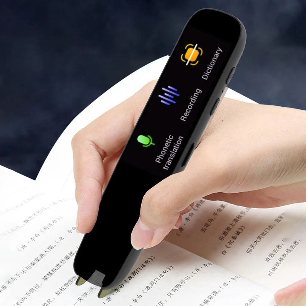 Smart AI Scan Reader Portable Voice Translator Scanner Pen WIFI AI Voice Languages Translator For Dyslexia Autism by eprolo