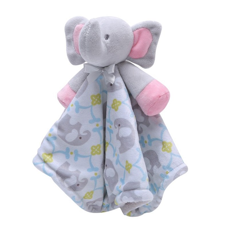 Newborn Appease Towel Baby Bear Doll 0-2years Soothing Towels Cute Infant Blankie Plush Toys 38*38 cm Early Educational Clam Toy by eprolo